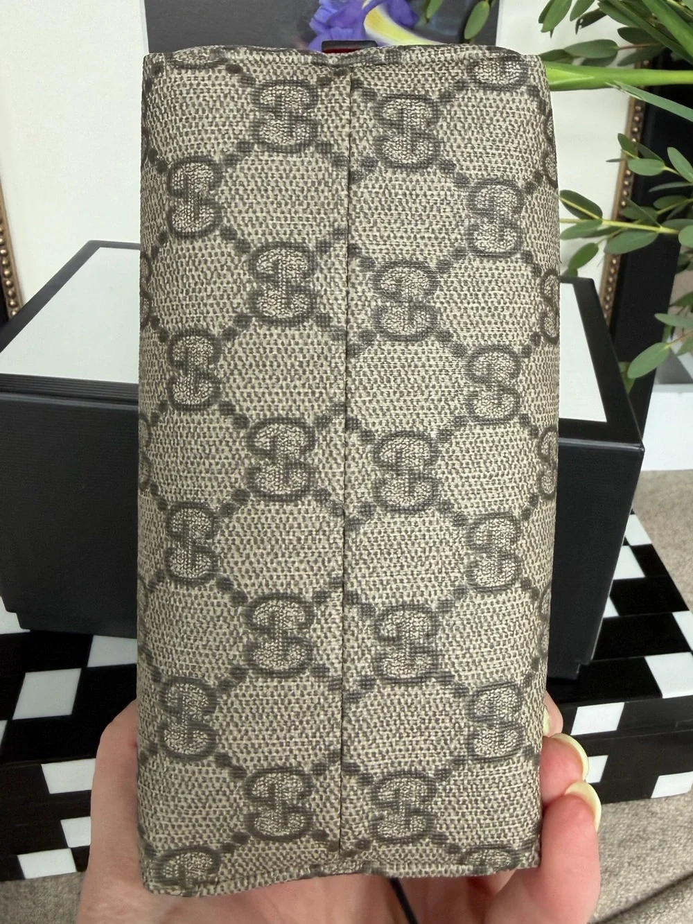 SOLD 🩷NWT GUCCI Supreme Small Cosmetic Pouch - Picture 7 of 7